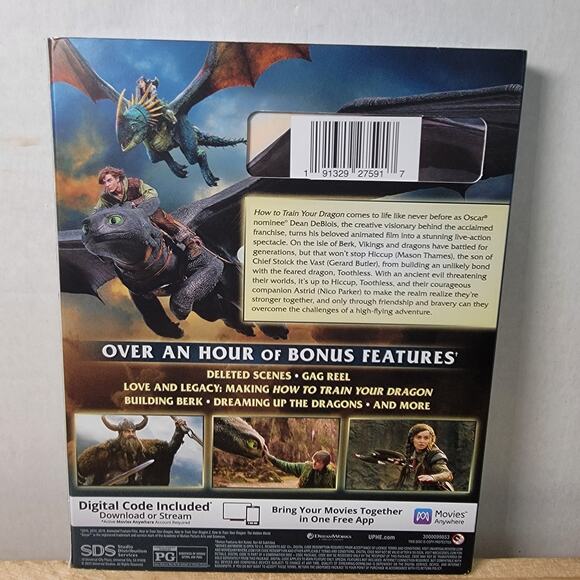 BLU-RAY How To Train Your Dragon (NO DIGITAL) - Picture 4 of 4
